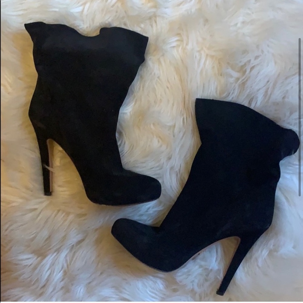 ⭐️SALE!⭐️PRADA Suede Booties - Picture 2 of 5